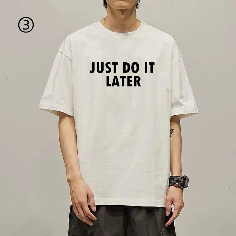 売れ筋 ファッション プリントロゴ 半袖 Tシャツ-A2423