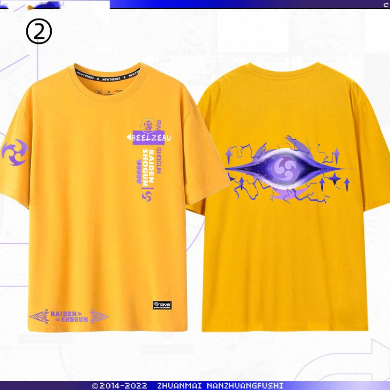 着回し力抜群 おすすめ プリントロゴ 半袖 Tシャツ-A2440