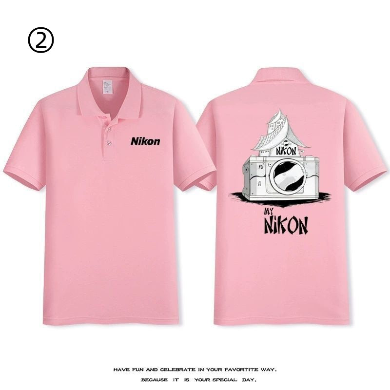 主役級 おすすめ プリントロゴ 半袖 Tシャツ-A2320