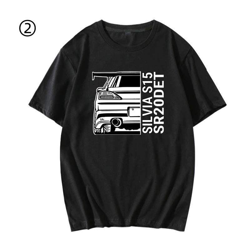 ファッション プリントロゴ 半袖 Tシャツ-A2403