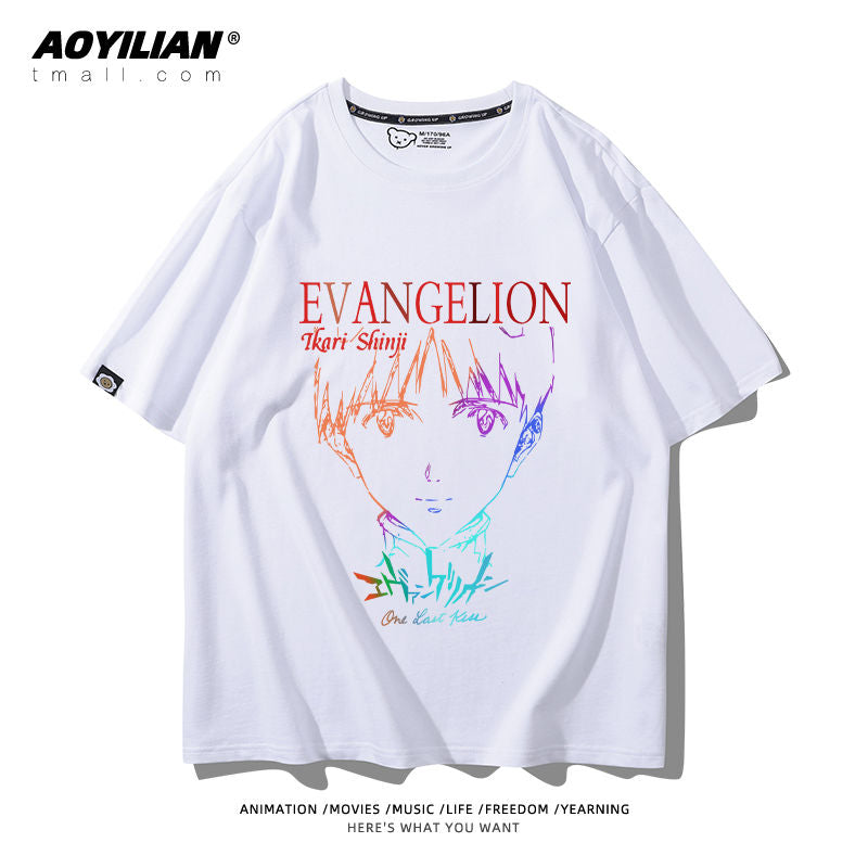 定番シンプル 絶対欲しい おすすめ プリントロゴ 半袖 Tシャツ-A2476