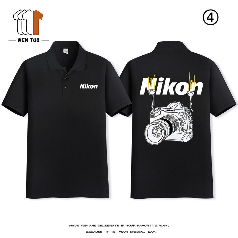 主役級 着回し力抜群 おすすめ プリントロゴ 半袖 Tシャツ-A2495