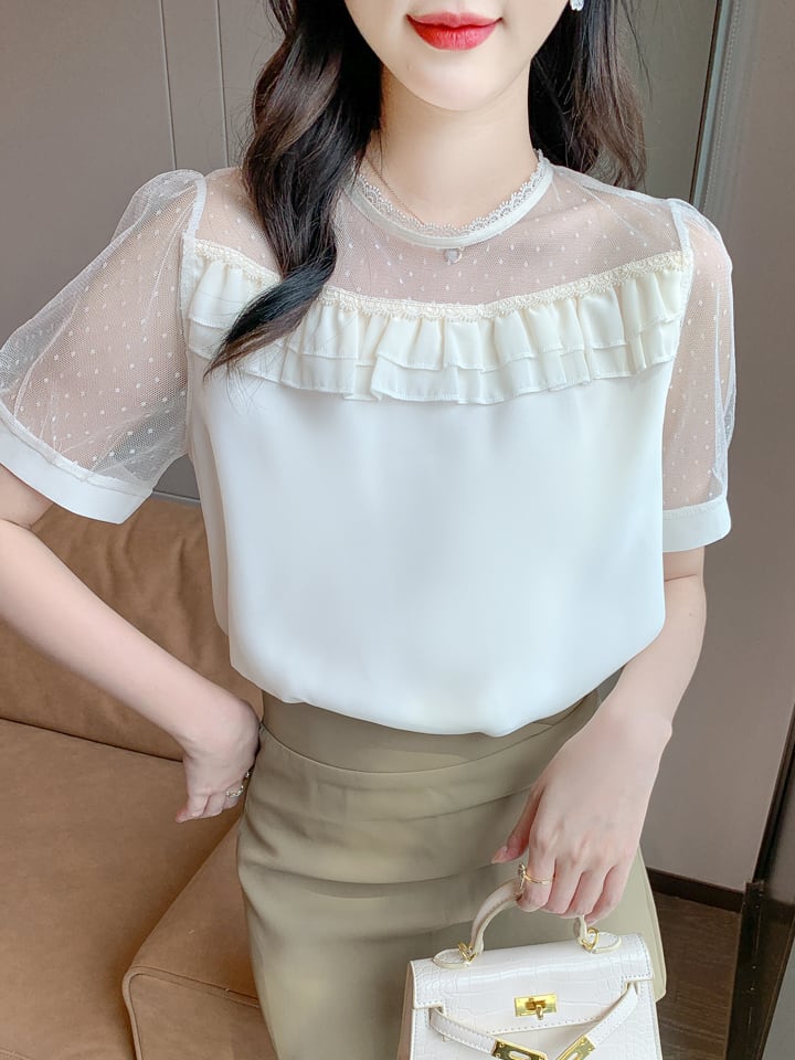 ゆったり感アップ ファッション アルファベット Tシャツ カットソー<ins-8338>