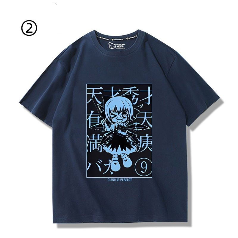大活躍 美人度アップ 売り切れ必至 着回し力抜群 おすすめ プリントロゴ 半袖 Tシャツ-A2455
