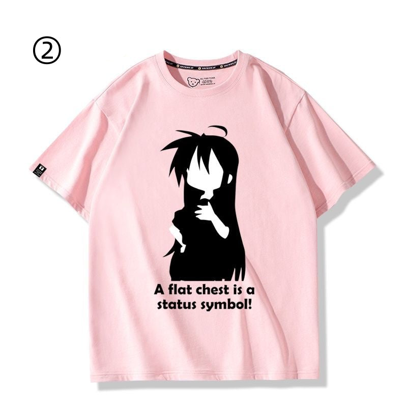 着回し力抜群 おすすめ プリントロゴ 半袖 Tシャツ-A2576