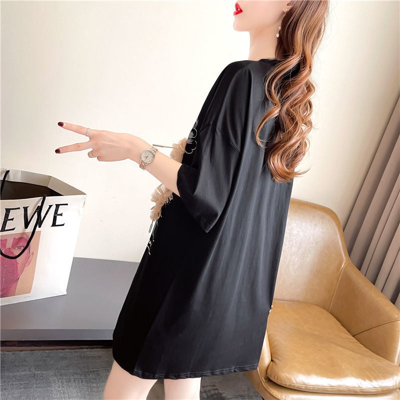 話題沸騰中 オシャレ度満点 高級感溢れる 3色選択可 Tシャツ カットソー<ins-8293>