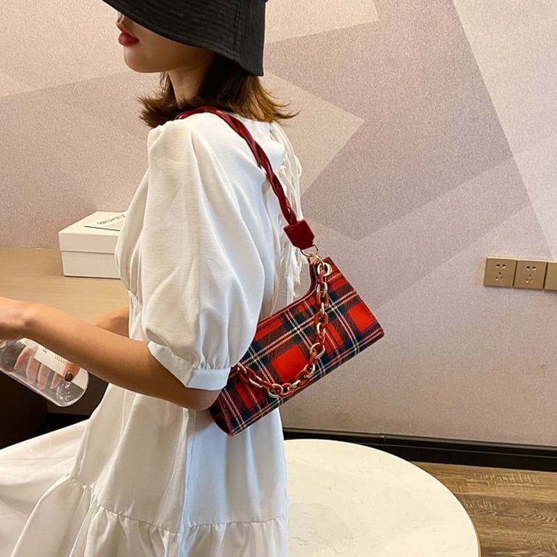 オシャレ度満点 合わせやすい ショルダーバッグ ハンドバッグ<ins-3415>