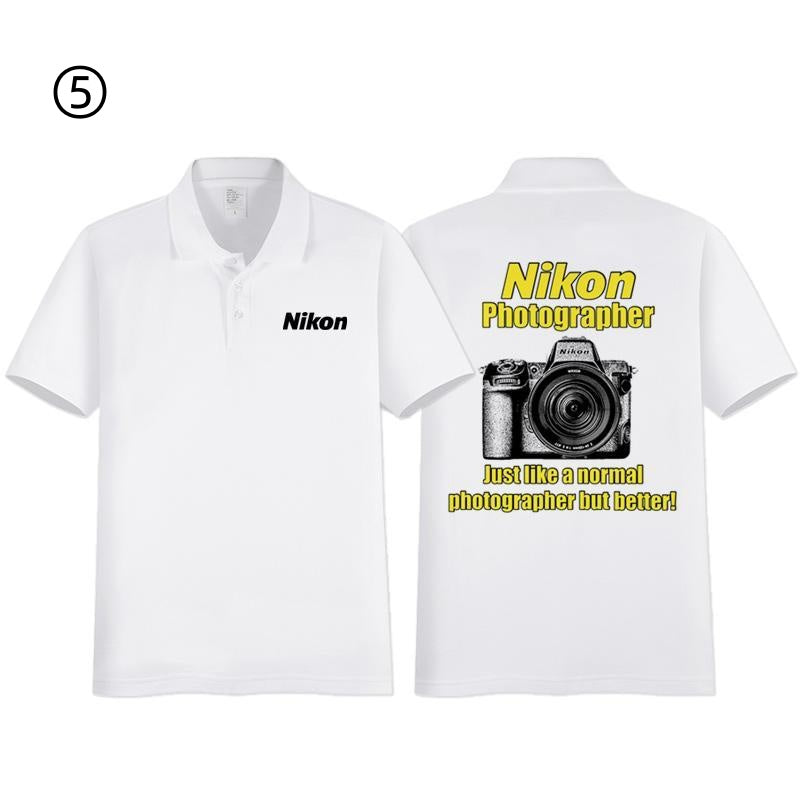 着回し力抜群 おすすめ プリントロゴ 半袖 Tシャツ-A2313