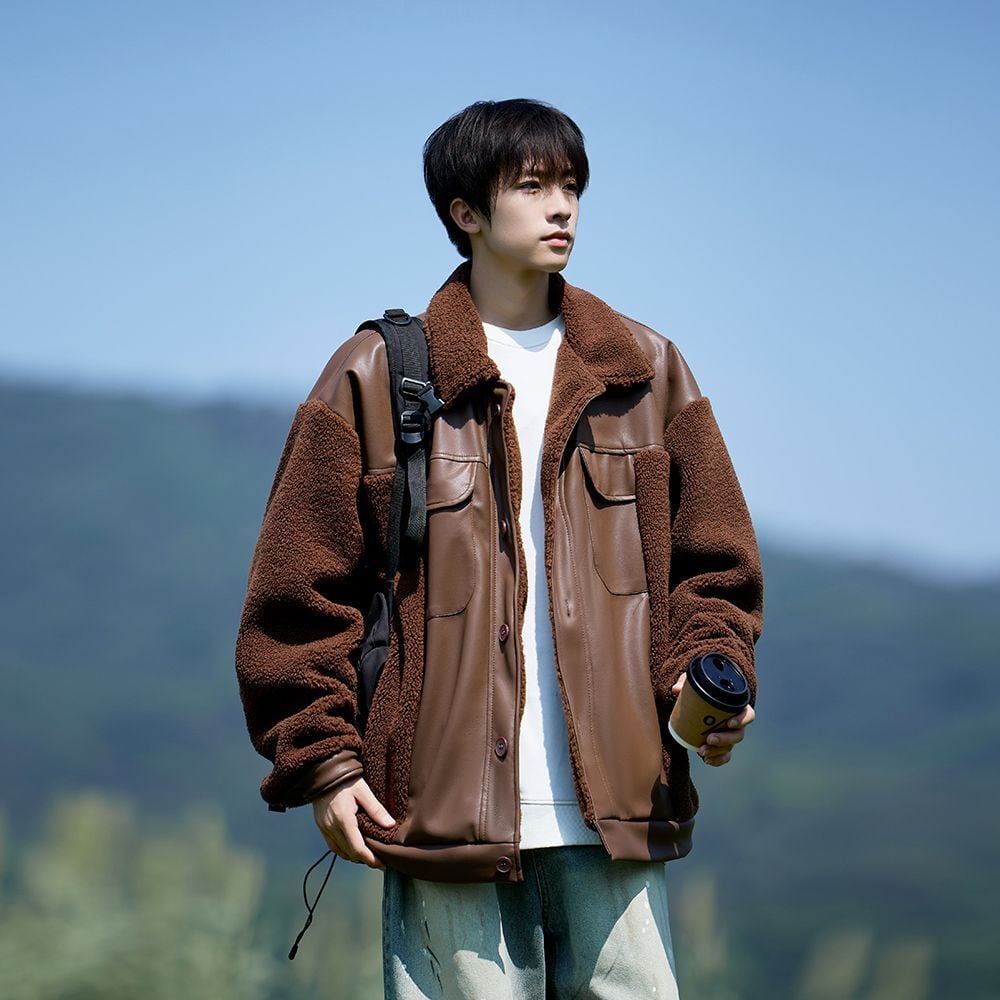 話題沸騰中 大好評 早い者勝ち カジュアル 共3色 男女兼用 レザー ジャケットE-12824