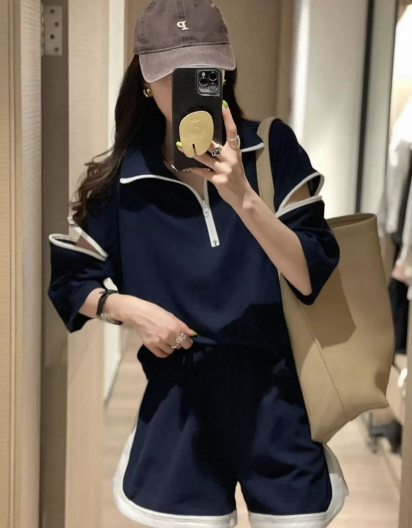 主役級 今季マストバイ ファッション 個性派 半袖Tシャツⅹパンツセット<ins-6533>