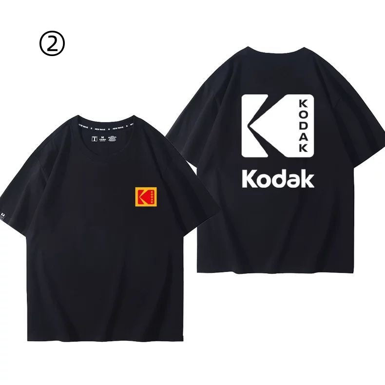【ランキング上位】定番シンプル おすすめ プリントロゴ 半袖 Tシャツ-A2363