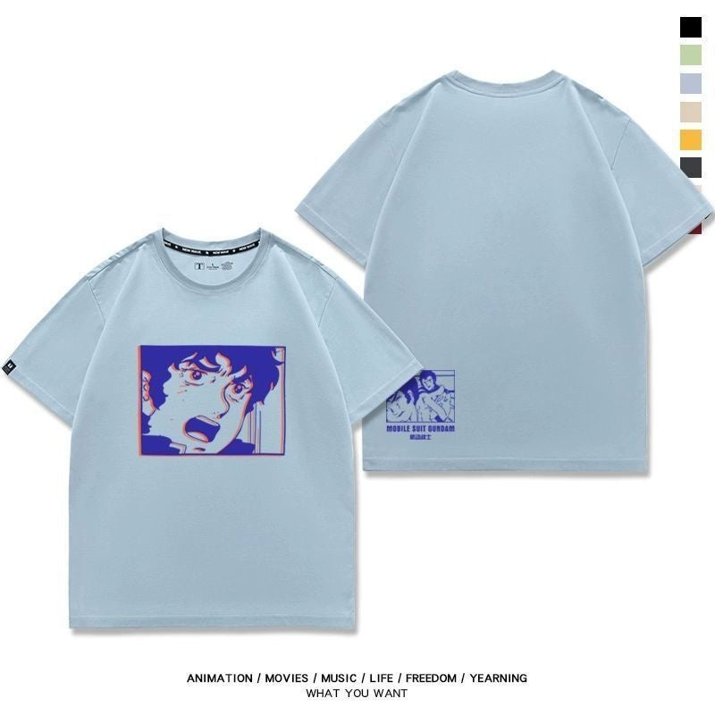 今季マストバイ 好感度UP 売れ筋 おすすめ プリントロゴ 半袖 Tシャツ-A2564