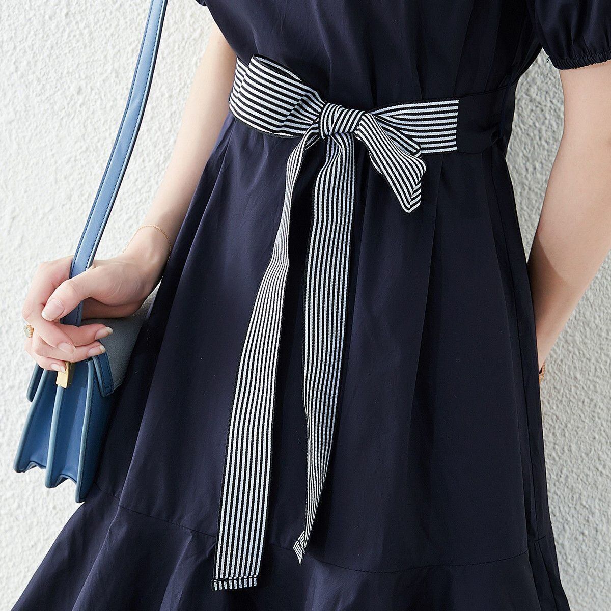 新商品 上品 エレガント 知的 シンプル ワンピース<ins-8275>