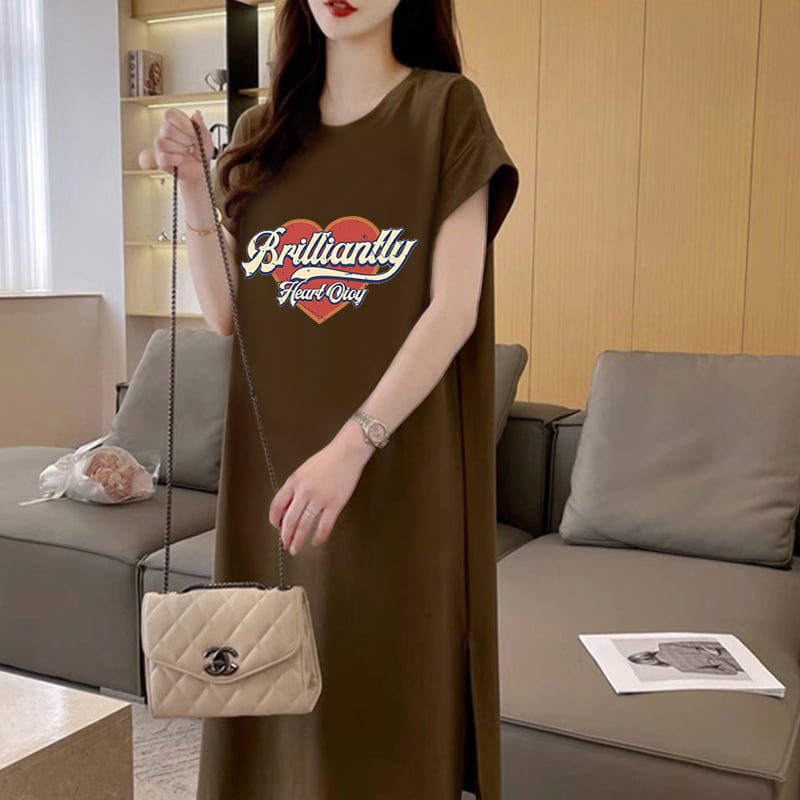 【半額!期間限定!!】 大活躍 ファッション カジュアル シンプル ワンピース<ins-6586>