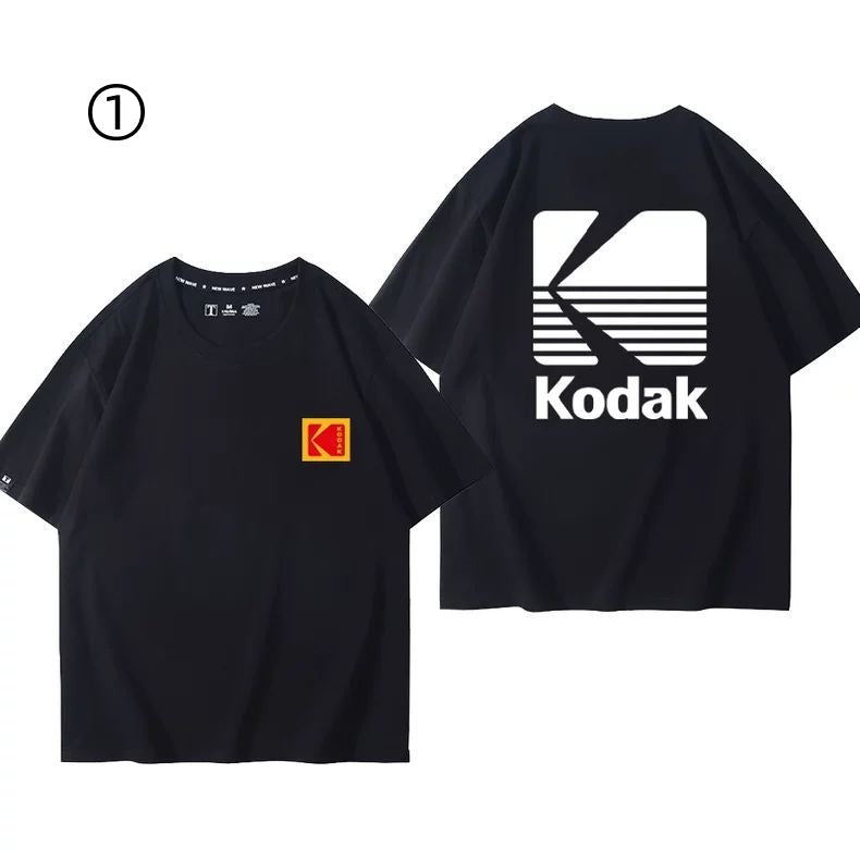 【ランキング上位】定番シンプル おすすめ プリントロゴ 半袖 Tシャツ-A2363