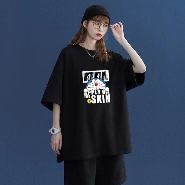 好感度UP カジュアル シンプル 半袖Tシャツⅹパンツセット全4色<ins-8203>