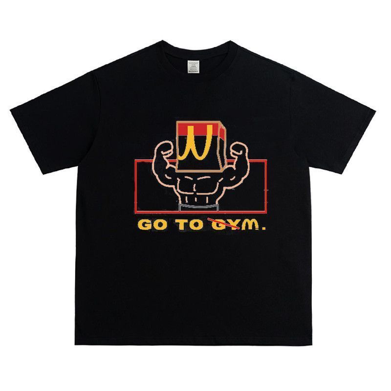 売れ筋 早い者勝ち 超人気 おすすめ プリントロゴ 半袖 Tシャツ-A2719