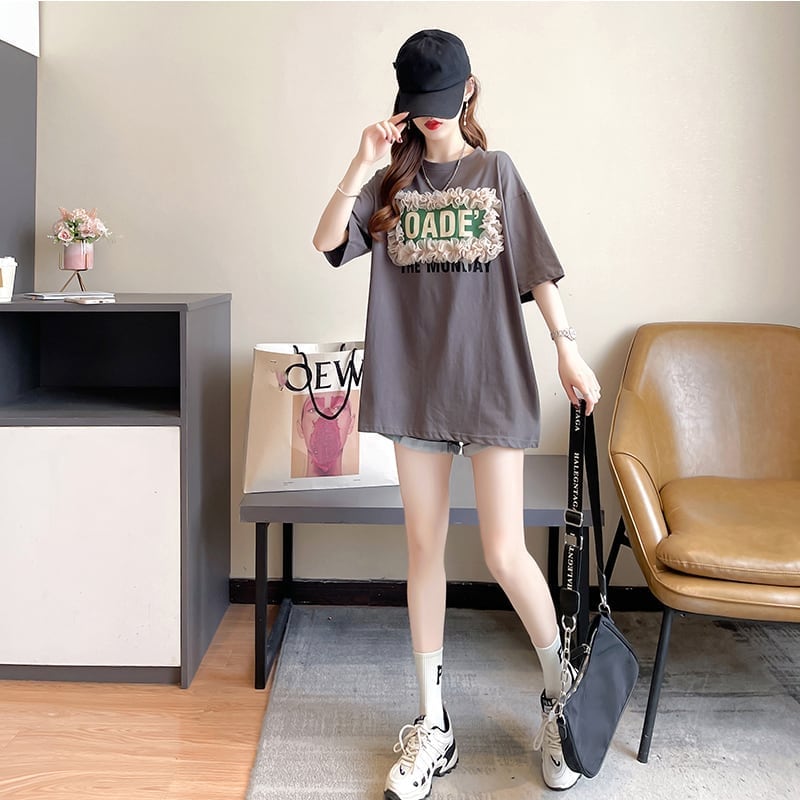 【半額!期間限定!!】オシャレ度満点 高級感溢れる 3色選択可 Tシャツ カットソー<ins-3255>