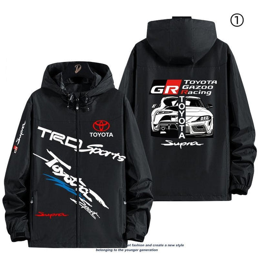 【ランキングNO.6】おすすめ 撥水加工 防風 運転 スポーツ コラボ 二種3色 マウンテンパーカー-A1657