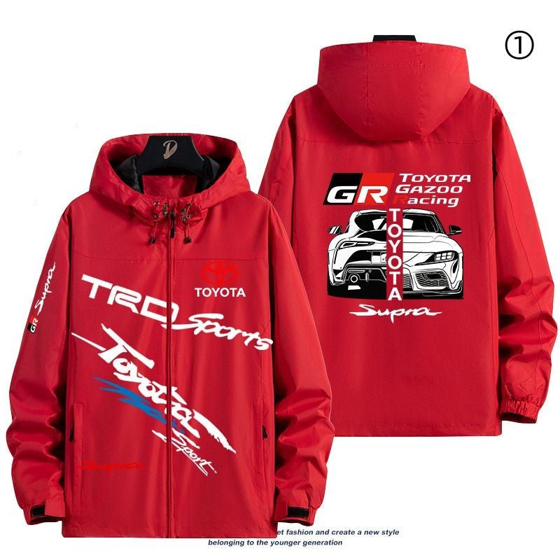 【ランキングNO.6】おすすめ 撥水加工 防風 運転 スポーツ コラボ 二種3色 マウンテンパーカー-A1657