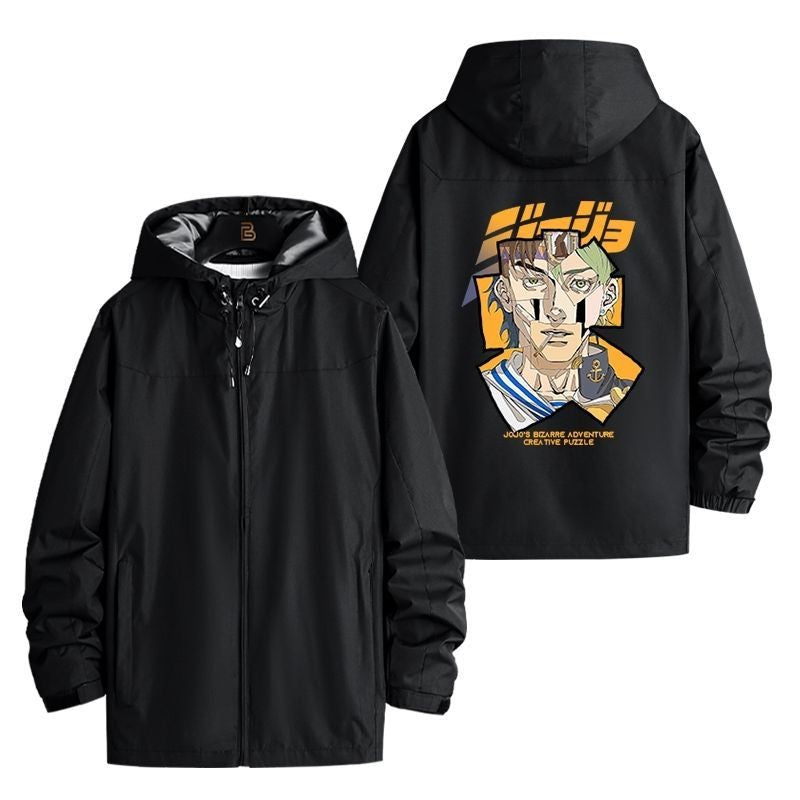 質感のいい撥水加工 全6色 マウンテンパーカー-A1542