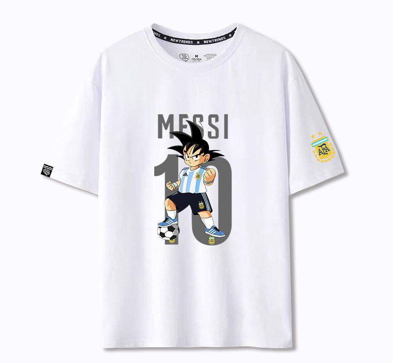 着回し力抜群 個性派 プリント 半袖Tシャツ 全6色-A916