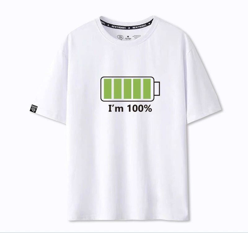 着回し力抜群 シンプル プリント 半袖Tシャツ 全6色-A910