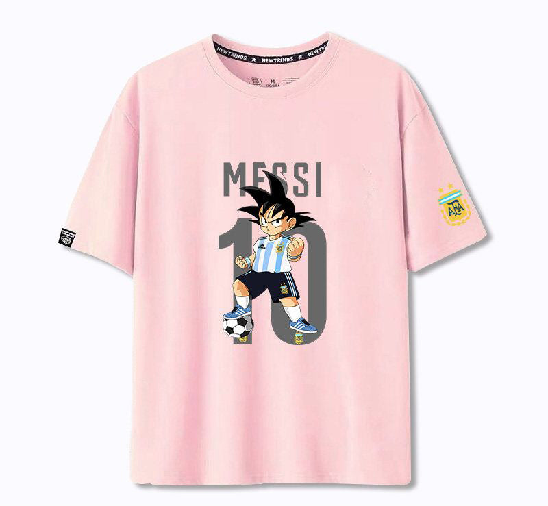 着回し力抜群 個性派 プリント 半袖Tシャツ 全6色-A916
