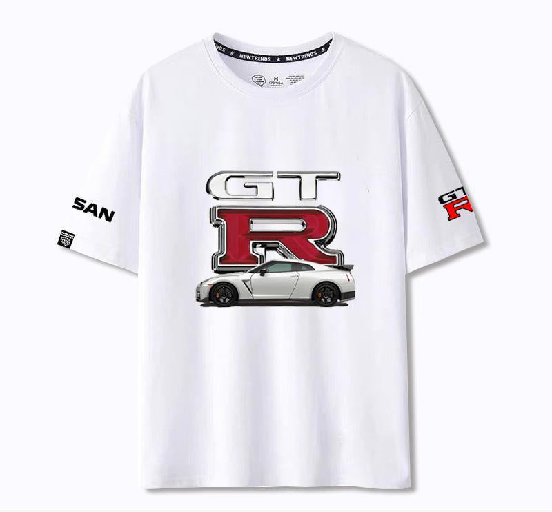 着回し力抜群 個性派 プリント 半袖Tシャツ 全6色-A899