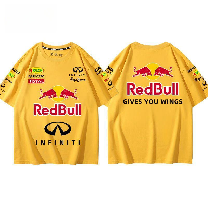 話題沸騰中 プリントロゴ 9色選べる 半袖 Tシャツ -A706