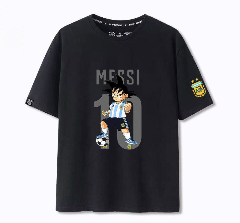 着回し力抜群 個性派 プリント 半袖Tシャツ 全6色-A916