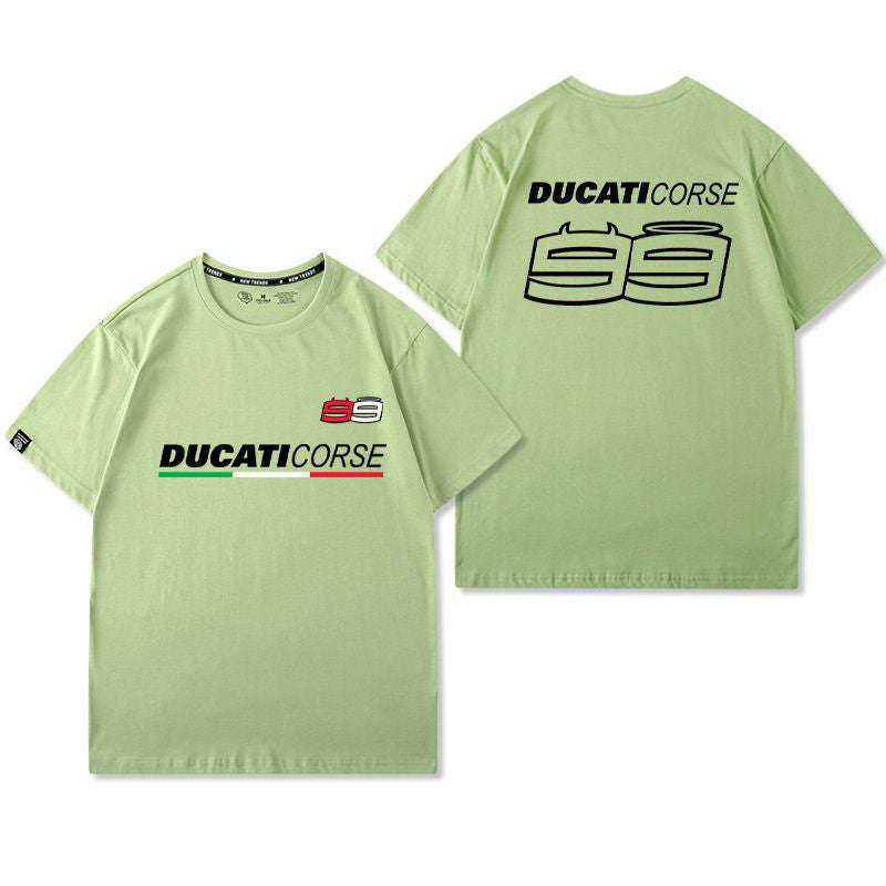 期間限定 カジュアル プリント 半袖Tシャツ全7色-A959