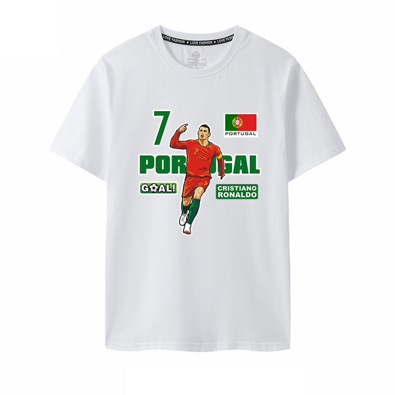 超人気 海外トレンド ファッション プリント 半袖Tシャツ 全4色-A937