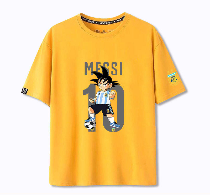 着回し力抜群 個性派 プリント 半袖Tシャツ 全6色-A916