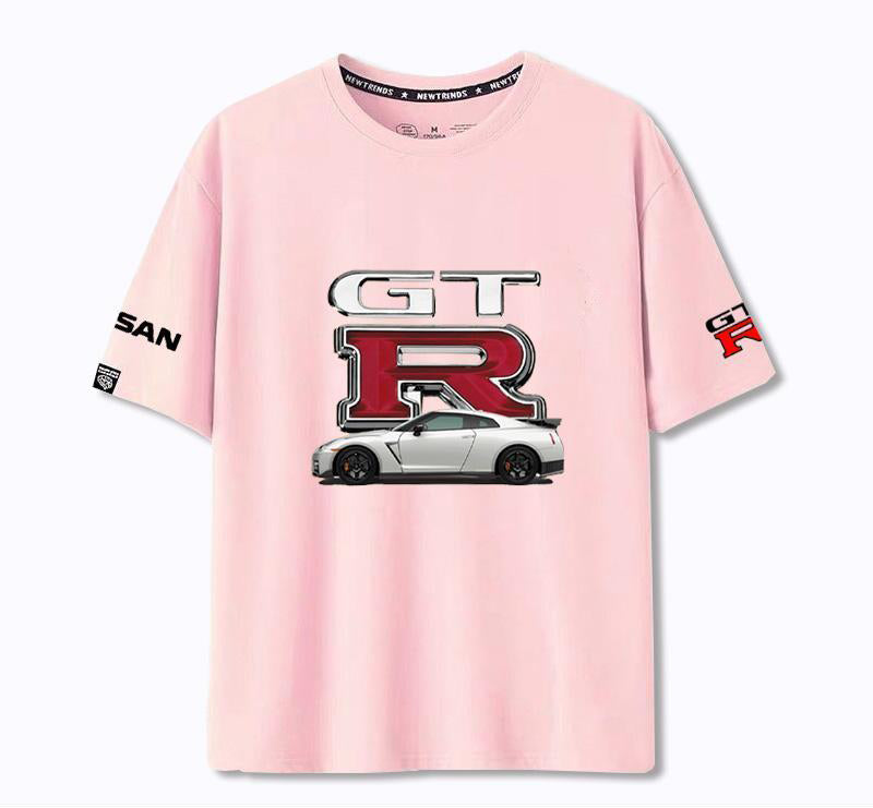 着回し力抜群 個性派 プリント 半袖Tシャツ 全6色-A899