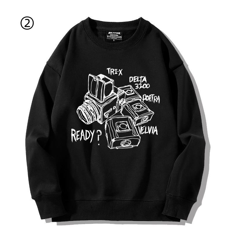 【裹起毛】合わせやすい 売れ切れ必至 カジュアル スウェット-A2068