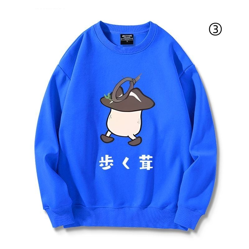 ダンジョウ飯Xきのこ キャラクター カジュアル スウェット-A2025
