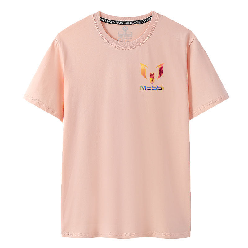 定番シンプル ファッション プリント 半袖Tシャツ 全5色-A934