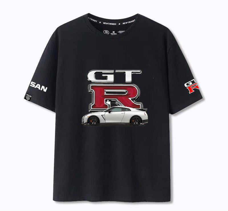 着回し力抜群 個性派 プリント 半袖Tシャツ 全6色-A899