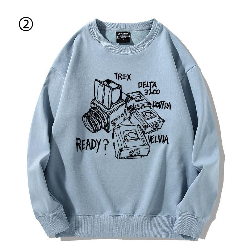 【裹起毛】合わせやすい 売れ切れ必至 カジュアル スウェット-A2068