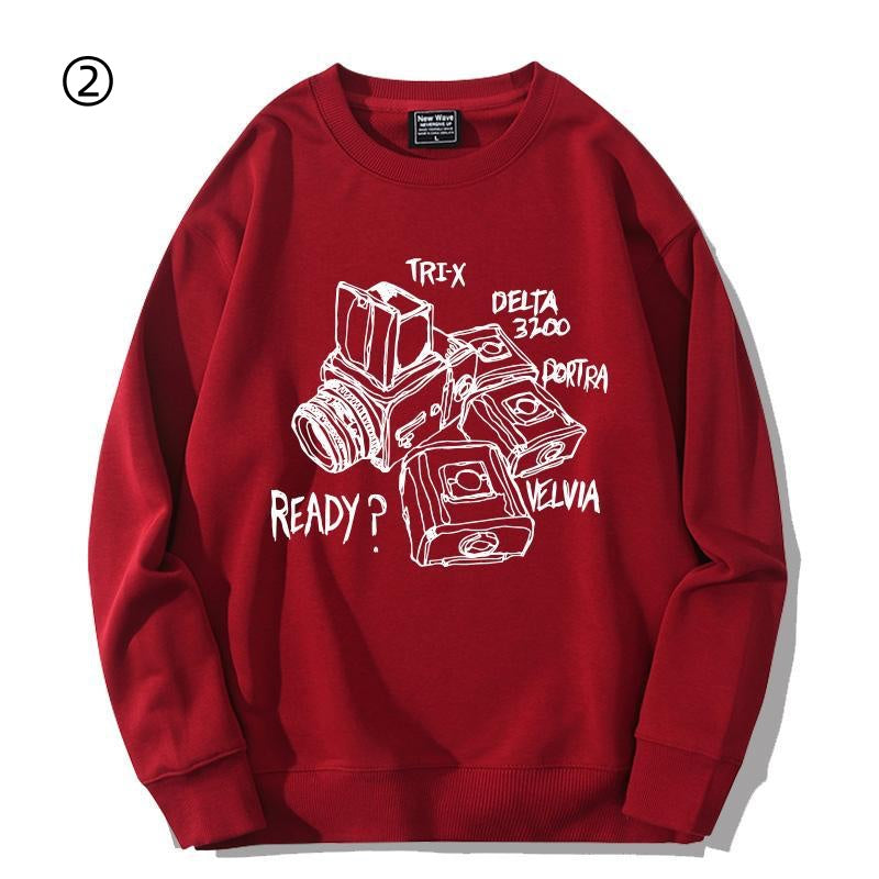 【裹起毛】合わせやすい 売れ切れ必至 カジュアル スウェット-A2068