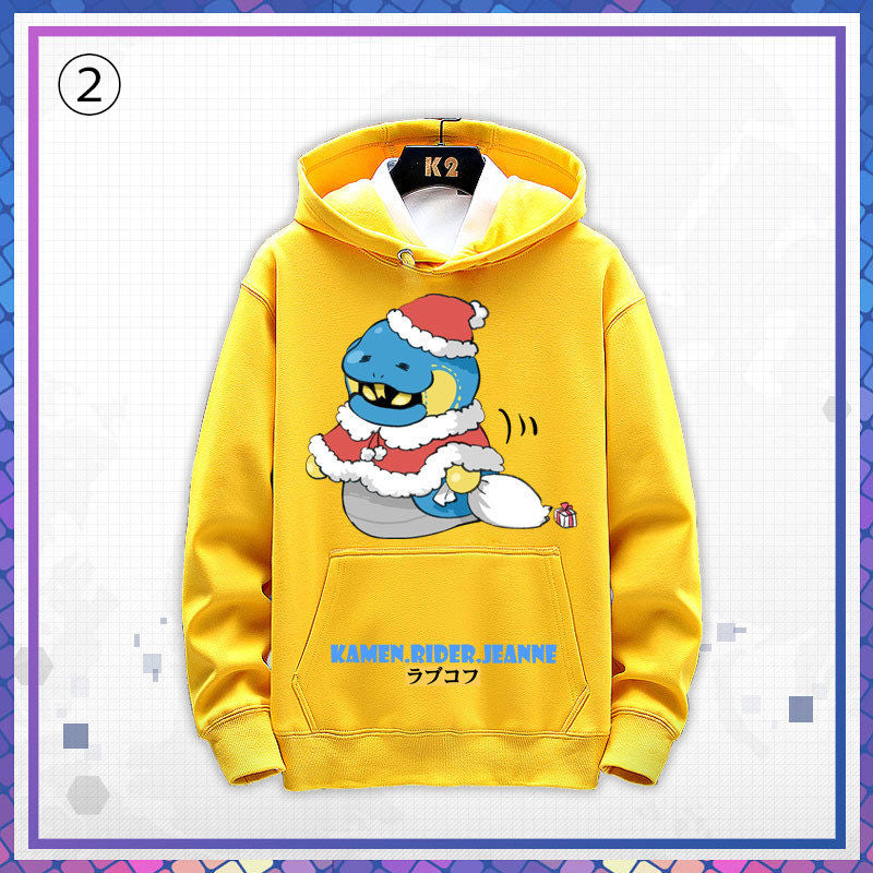 超人気 シンプルだけど一癖あるコーデ カジュアル プリント パーカー 6色 2種選択可-A1537