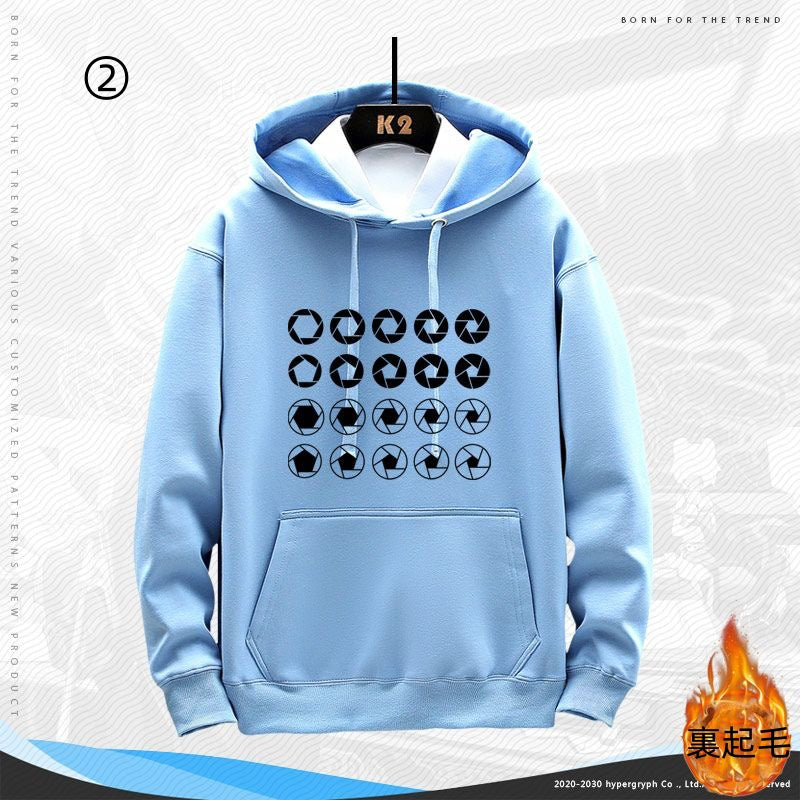 定番シンプル 存在感 売れ切れ必至 カジュアル パーカー-A2127