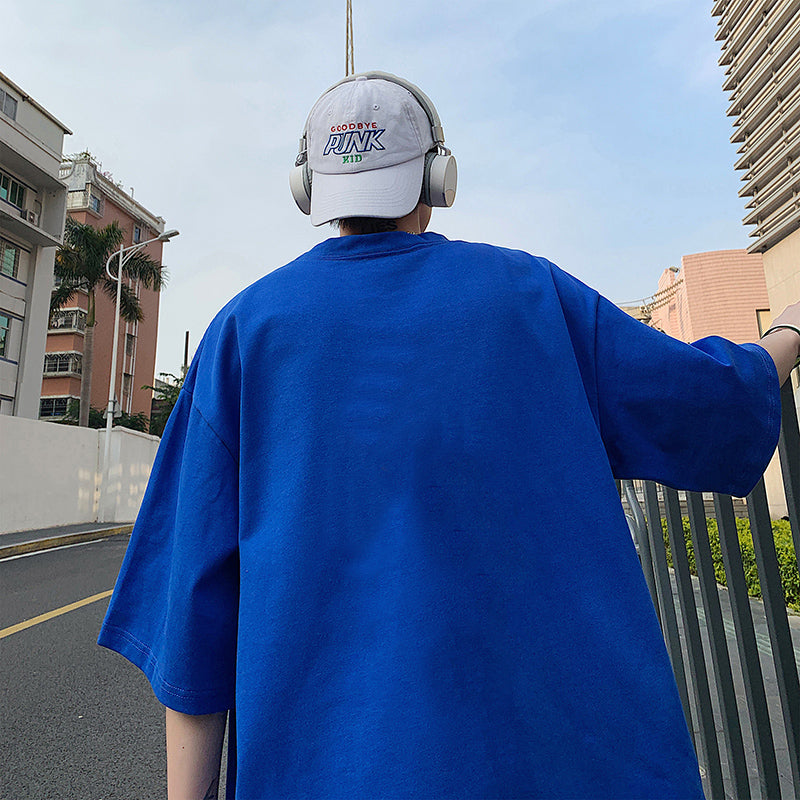 絶対欲しい 大注目 プリント 全9色 ゆったり 半袖Tシャツ -A729