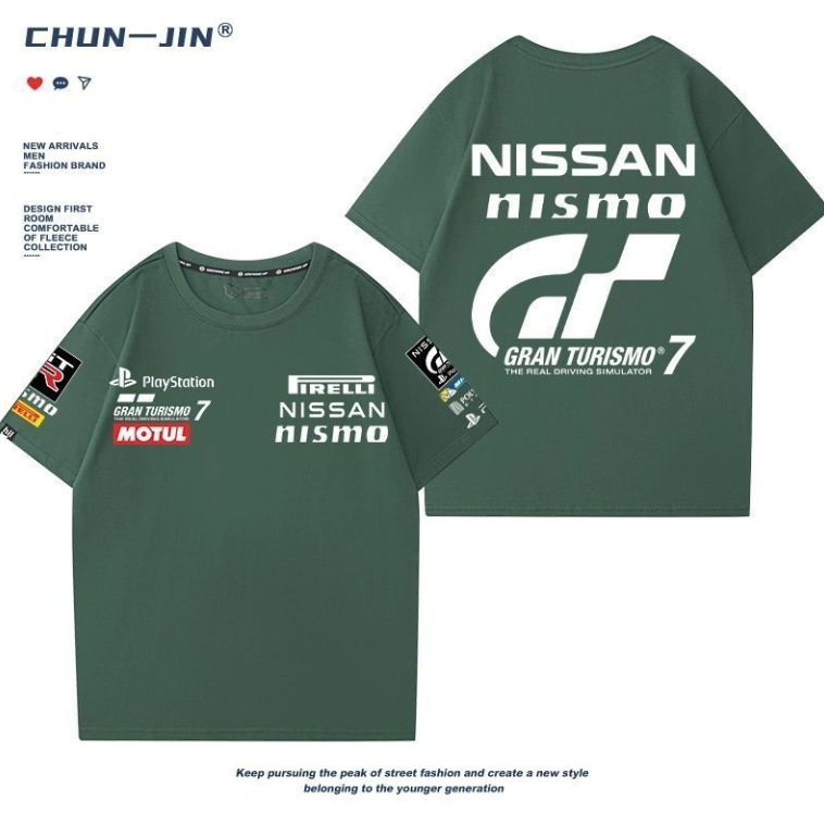 男女兼用 ファッション カジュアル 半袖 Tシャツ E-13345