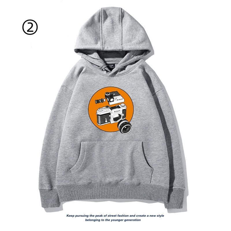 【ランキング上位】【裹起毛】存在感 売れ切れ必至 カジュアル  パーカー-A2094