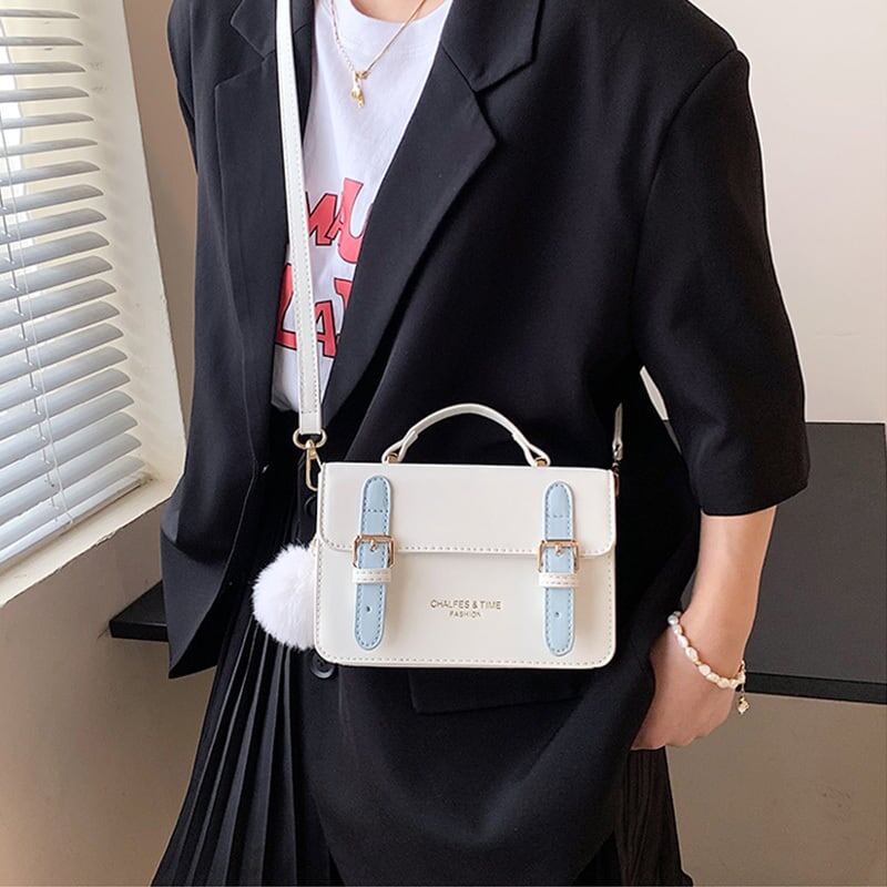 合わせやすい オシャレ感たっぷり メッセンジャーバッグ ハンドバッグ<ins-2963>