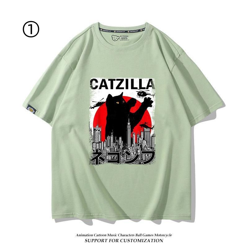 絶対流行 おすすめ プリントロゴ 半袖 Tシャツ-A2373