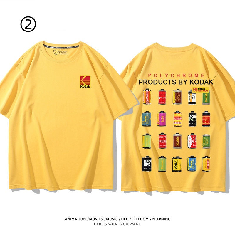 早い者勝ち おすすめ プリントロゴ 半袖 Tシャツ-A2342