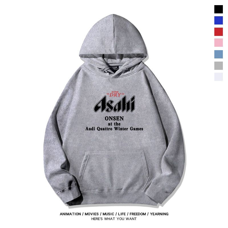 話題沸騰中 おすすめ  超人気  プリントロゴ パーカー-A2740